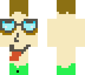 silly man's face
