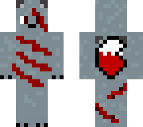 spoopy zombie wolf
