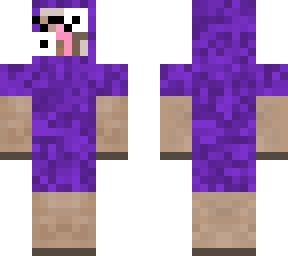 surprised purple shep