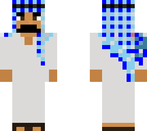 arab person (blue)