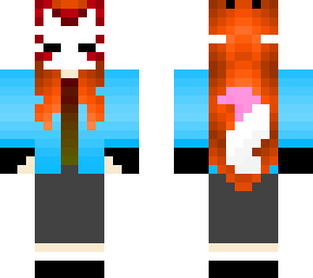 diamond in a fox mask