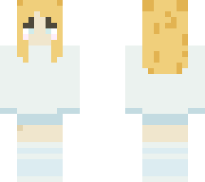 first actual skin! :3 girl in blue