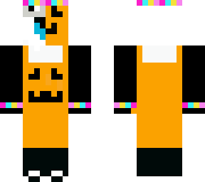 hallowen panda skin