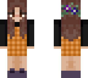 not mine! slightly edited spooky pumpkin girl