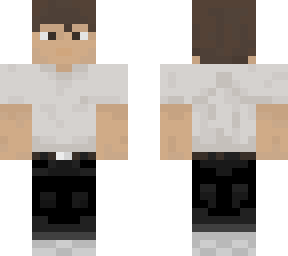 white shirt man