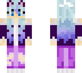 blue and purple