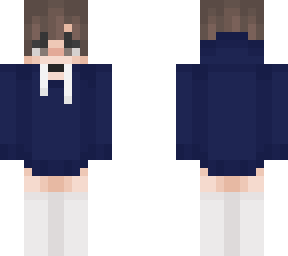 blue hoodie