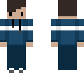 boy with blue hoodie