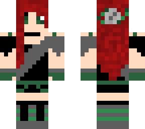death's roses red hair