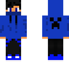 boy with blue hoodie