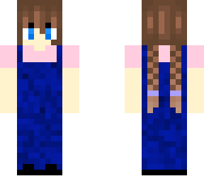 brown platted girl