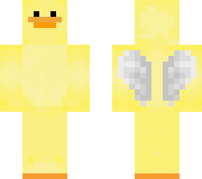 duck with angel wings