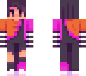 orange - purple fade