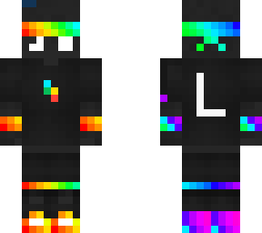 rainbow tryhard kid!