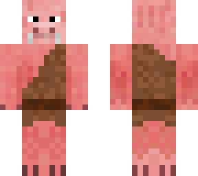 skin_2 caveman pig