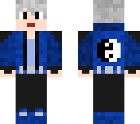 traje azul