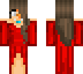 trinity red dress