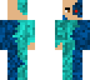 2 colored cyborg