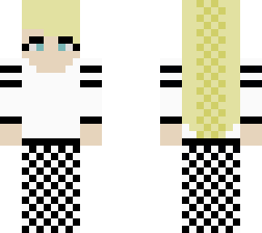 checkered girl
