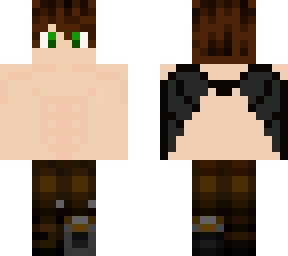 shirtless werefury hiccup//roleplay skin