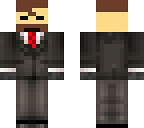 suit with beard