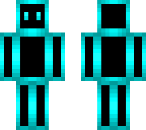 turquoise block outline