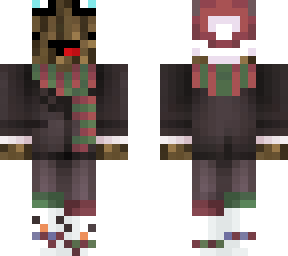 winter man in suit