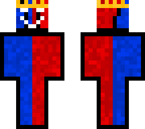 bluered king skin by pxlxdin
