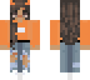 orange devil girl
