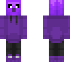 purpled with old head