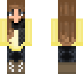 winter hufflepuff but without bangs