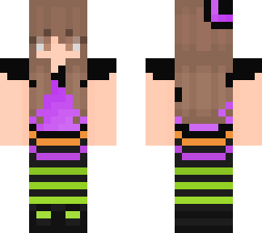*.* happy halloween - purple-orange-green witch *.*
