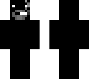 black and white