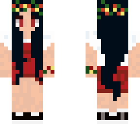 cute black hair girl