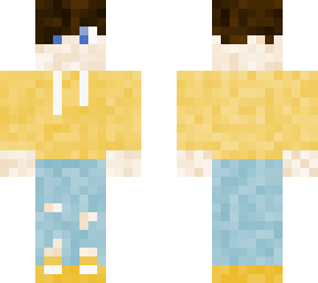 cute boy with orange details
