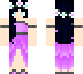 formal girl w/ flowercrown