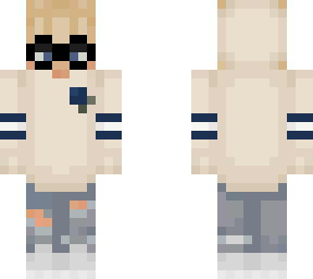 guy with blonde hair and glasses