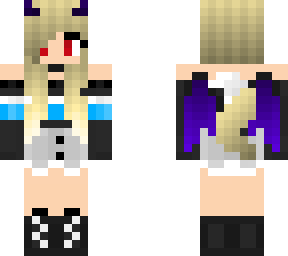 halloween//blonde girl//wolf girl//devil//crop top sleeve