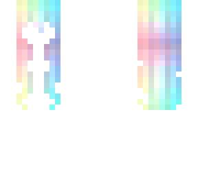 pastel rainbow hair base edit