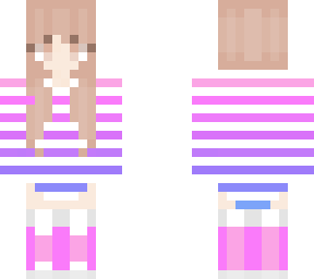 striped multicolored skin for winter