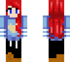 the red hair girl