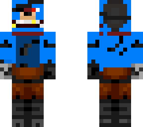 blue foxy the pirate