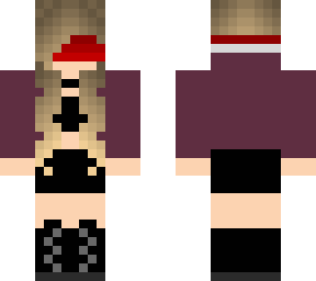 fight club mirai (with jacket and bandana on)