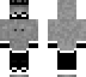 ghost guy with black crown