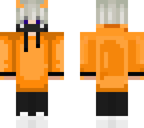 orange devil boy | Minecraft Skin