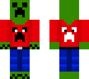 red shirt creeper
