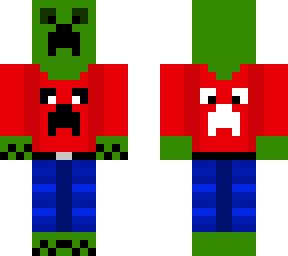 red shirt creeper