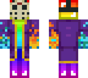 spooky rainbow wizard