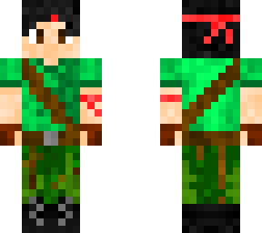 survivor male black hair+red accessories+brown eyes