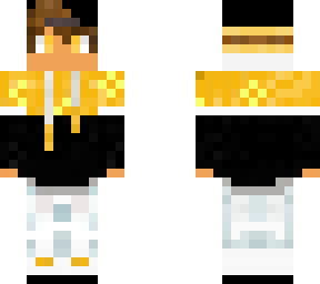 yellow hoodie boy
